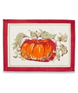 Couleur Nature Pumpkin Mats, 15-inches by 18-inches, Red/Green - $24.74