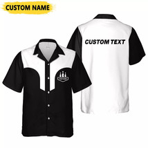Personalize Name Bowling Team, Vintage Bowling Custom Aloha Hawaiian Shirt - £8.23 GBP+