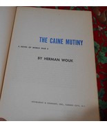 The Caine Mutiny, a World War II Novel by Herman Wouk 1951, Old Book Adv... - $28.95