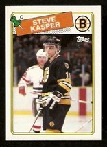 Boston Bruins Steve Kasper 1988 Topps Hockey Card #176 nr mt   - £0.39 GBP