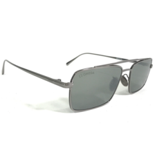 Omega Sunglasses OM 0028-H 08Q Silver Rectangular Frames with Green Lenses - £149.12 GBP