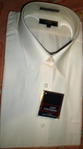 Men Shirt Carl Michaels Full Fit  Size 16  Short Sleeve - £7.82 GBP