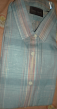 Men Shirt Size L (16/16.5)  Short Sleeve Classic Casuals - £7.99 GBP