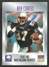 New England Patriots Ben Coates 1995 Sports Illustrated For Kids Football Card # - £0.79 GBP