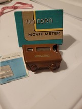 Vintage UNICORN Photo Works Movie Meter Box and Case Film Camera Lightin... - $22.24