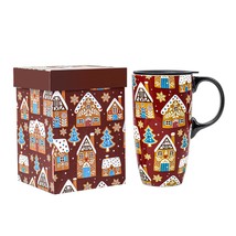 Christmas Coffee Mug 17 Oz, Dishwasher &amp; Microwave Safe, Porcelain Latte Or Hot  - $32.99