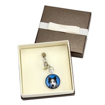 Siberian Husky. Keyring, keychain with box for dog lovers. Photo jewellery. Men&#39; - £15.57 GBP