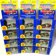 12pc 1999 Johnny Lightning Magnatraction Aurora Afx Style Slot Car Gold Body Set - £223.30 GBP