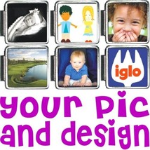 Custom Photo Italian Charm! Your Picture, Image, Logo, Design, 9mm Standard Size - £6.21 GBP