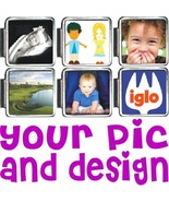 CUSTOM PHOTO ITALIAN CHARM! Your Picture, Image, Logo, Design, 9mm Stand... - £6.10 GBP