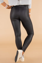 Black Faux Leather Skinny Leggings - $15.44