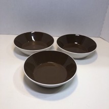 Mikasa Duplex Brown 3 Soup Cereal Bowl 6.5&quot; Ben Seibel - $24.74