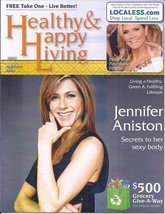 An item in the Movies & TV category: JENNIFER ANISTON, HEIDI KLUM Healthy & Happy Living Magazine AUG/SEPT 2013