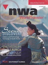 Northwest Airlines  In Flight  Magazine Nov 2007: Seoul, Smithsonian, Sw Florida - £4.64 GBP