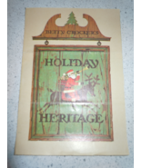 Mid Century Betty Crocker&#39;s Heritage Holiday Recipe Booklet 1966 - £2.34 GBP