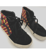 vans x harry potter gryffindor kids size 12 SK8-hi top shoes - $28.67