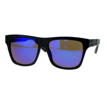 Hipster Fashion Square Sunglasses Unique Textured Matte Black Frame - £8.00 GBP