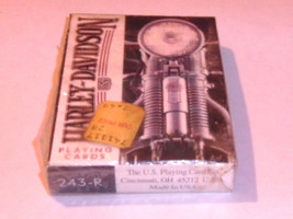 Vintage Harley Davidson Playing Cards New still in original wrapping. - $4.99