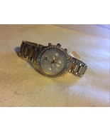 Michael Kors Womens Brinkley Chronograph Gold Tone Crystal Watch MK6187 ... - $401.81 CAD