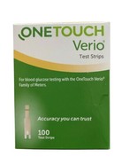 OneTouch Verio Test Strips -Box of 100 Expiration Date: 12/31/2026 - $816.96 MXN