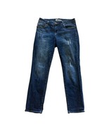 Kut From The Kloth Womens Denim Jeans Size 10 Distressed Mid Rise Straig... - $356.86 MXN