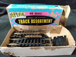 Atlas HO Scale &quot;Snap&quot; or Custom Track Assortment 12 Small Sections  - £9.58 GBP