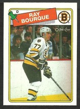 Boston Bruins Ray Bourque 1988 O-Pee-Chee OPC Hockey Card # 73 nr mt - £0.77 GBP