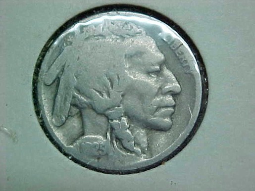Buffalo Nickel 1925 Good - £2.37 GBP