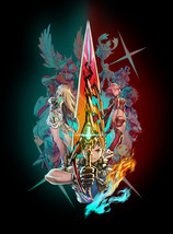 Xenoblade Chronicles 2 Poster Video Game Art Print Size 14x21&quot; 24x36&quot; 27x40&quot; - £9.51 GBP+