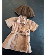 Vintage 1950&#39;s Terri Lee Fille Scout Brownie Costume Robe Chapeau 16 inc... - $1,142.20 MXN