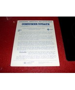 OCT/NOV 1981 MOBILE FIDELITY SOUND LAB ORIGINAL MASTERS SOCIETY NEWSLETTER - $8.00