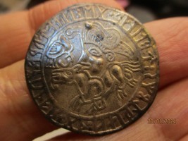 Viking C-Bracteate Restrike , 5th Century AD , silver , Vadsteane bracteate - $54.45