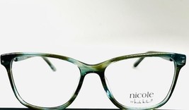New Nicole by Nicole Miller NM-32 Col.60 Green Eyeglasses 51/15/140 - $39.55