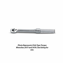 Wright Tool 2477 Micro-Adjustable Click Type Torque Wrench 20-150&quot; lbs - $430.99