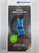 Bauerfeind Sports Ankle Support Dynamic - Ankle Compression Sleeve Black XL - £27.19 GBP