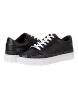 Calvin Klein Womens 8 M Black Ava Logo Lace Up Casual Sneakers NIB HZ7 - $43.11