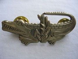 Israeli army  Landing crafts unit badge Israel IDF alligator crocodile pin - £11.56 GBP