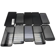 Lot of 10 Android Smartphones Alcatel 3V 1X 3H Plus Pop C5 Revvl 4 No Po... - $2,644.01 MXN