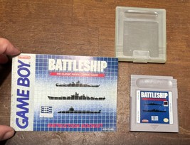 Battleship (Nintendo Game Boy, 1992) with manual and case - $10.00