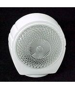 Wall Sconce Bathroom Light Shade Art Deco Glass Vintage Utility  - $9.95