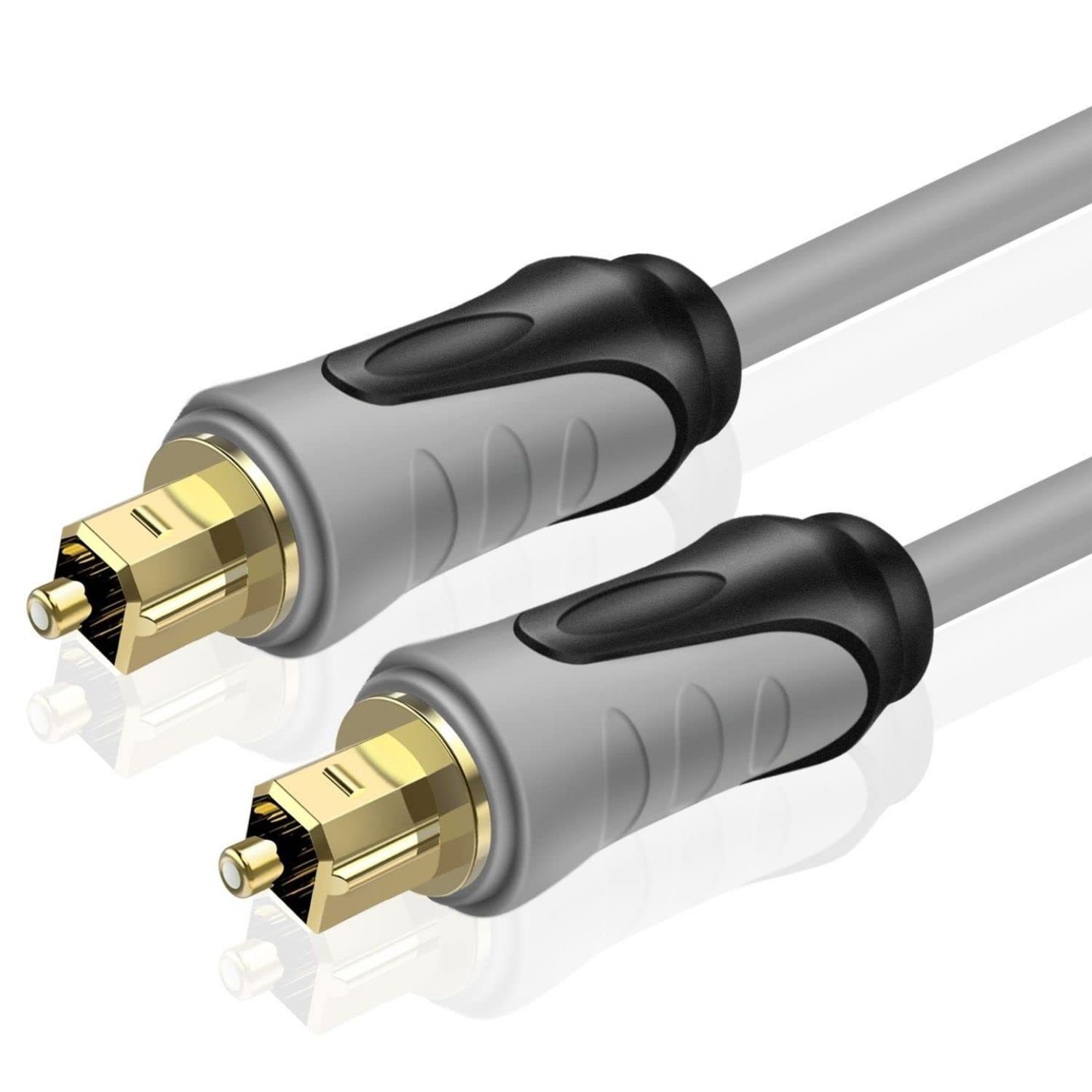Tnp Digital 50 Feet Optical Audio Cable - Premium Built, Gold, Gaming Co... - $30.99