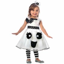 Cute Ghost Costume Girls Infant 0-6 Months with Headband - $27.71