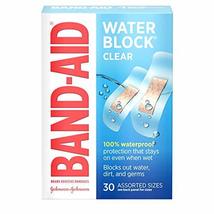 Band-Aid Brand Water Block Clear Waterproof Sterile Adhesive Bandages fo... - $5.48+