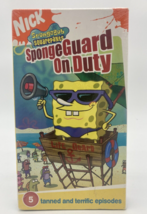 Spongebob Squarepants SpongeGuard on Duty Nick VHS- Sealed, New, Rare - £38.26 GBP