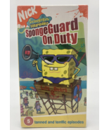 Spongebob Squarepants SpongeGuard on Duty Nick VHS- Sealed, New, Rare - $49.49