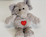 Gund Plush Mini Elephant Lovey Pals Stuffed Animal Heart Soft 14118 - $11.87