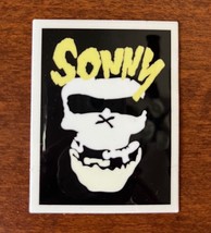 Authentic SUN BUM sticker &quot;SONNY&quot; skull monkey face Awesome!! - £3.15 GBP