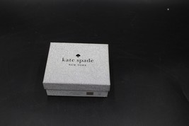 Kate Spade Tinsel Boxed Small Card Holder Rose Gold PVC Saffiano Gift Box - $39.60