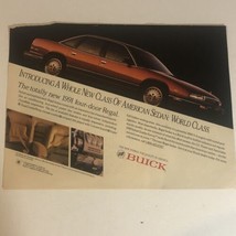 1991 Buick Regal Print Ad Advertisement Vintage Pa2 - $6.92