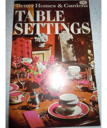 Better Homes &amp; Gardens Table Settings Booklet  1968 - £1.56 GBP